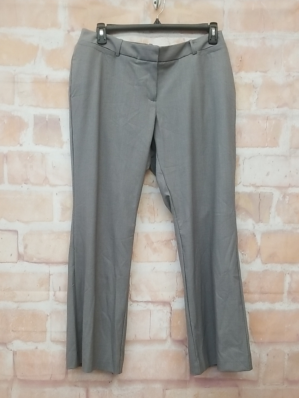 NWT Worthington Size 14P Women's Gray Dress Pants